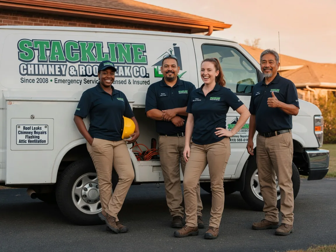 Chimney flashing repair company in Brady, TX